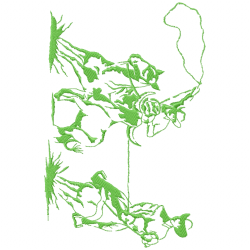 Cowboy And Hunter Embroidery Design 11 Cowboy And Hunter Embroidery Design 11